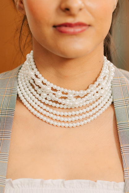 Nayra’s Pearl Majesty Choker