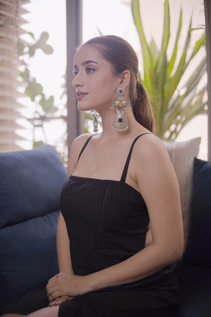 Riyaar Peacock Heritage Earrings