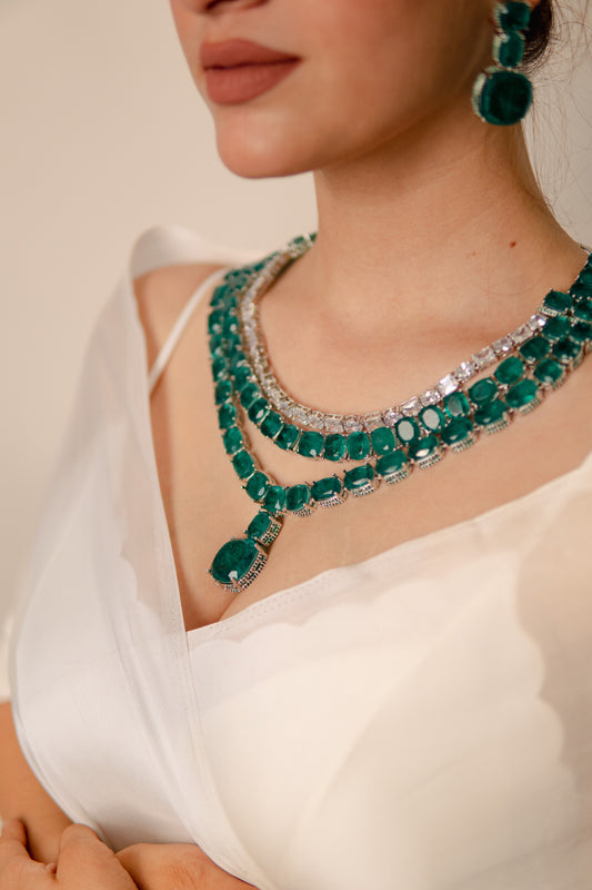 Maahira Emerald Royal Set