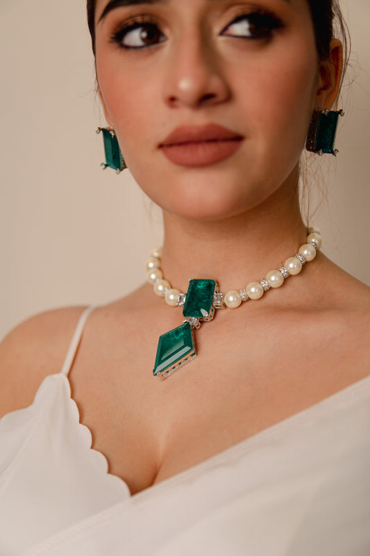 Nayra Emerald Prism Set