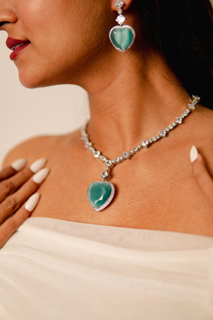 Karishma Heartstone Solitaire Set