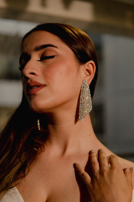 Aafreen Tapered Crystal Drops