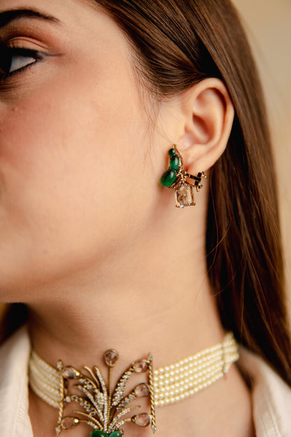 Maharani Palm Crest Choker