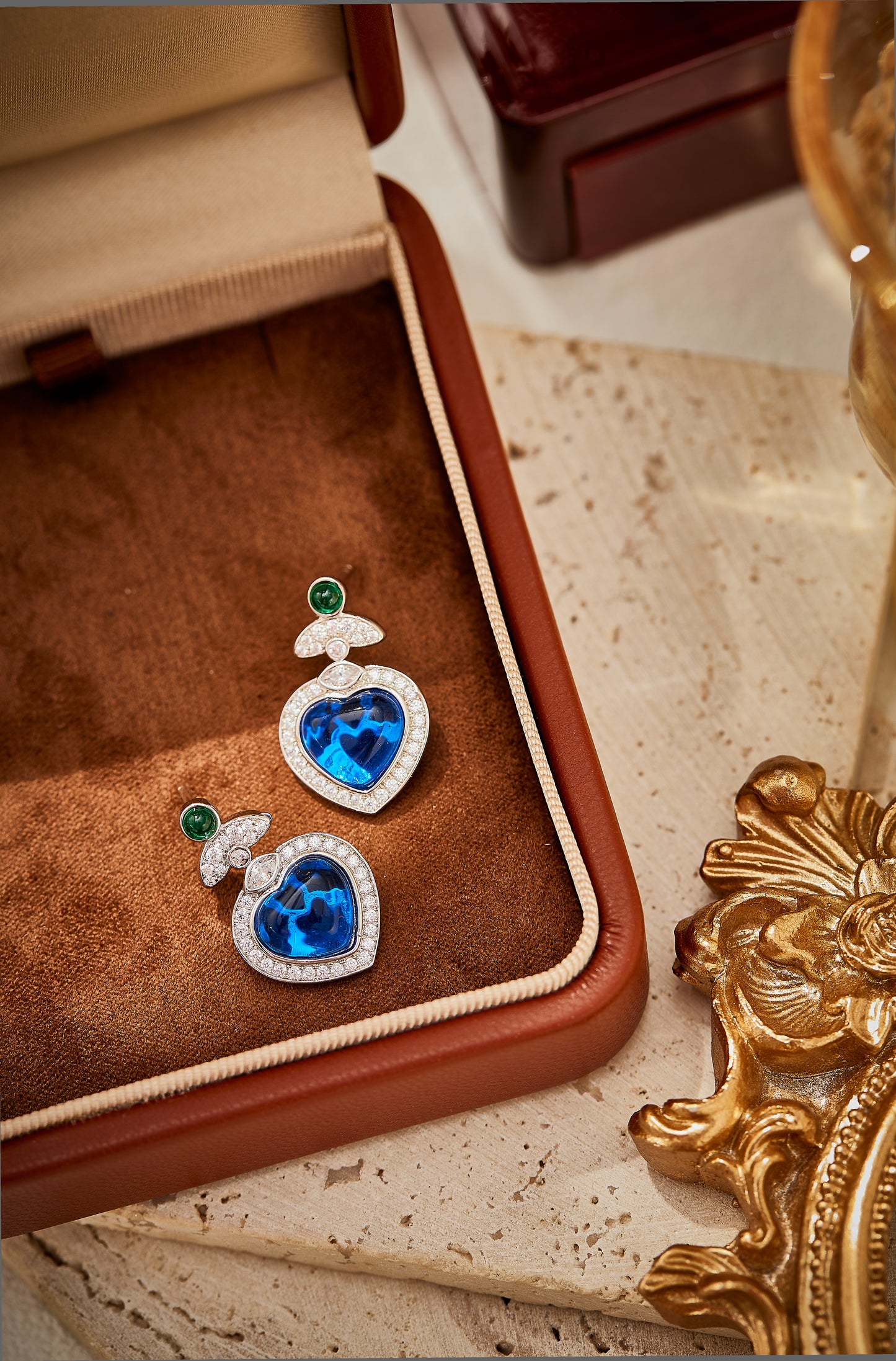 The Celeste Heart of Seraphina Necklace