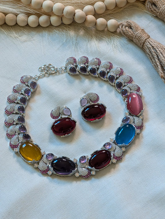 Celestia Multi Gem Choker