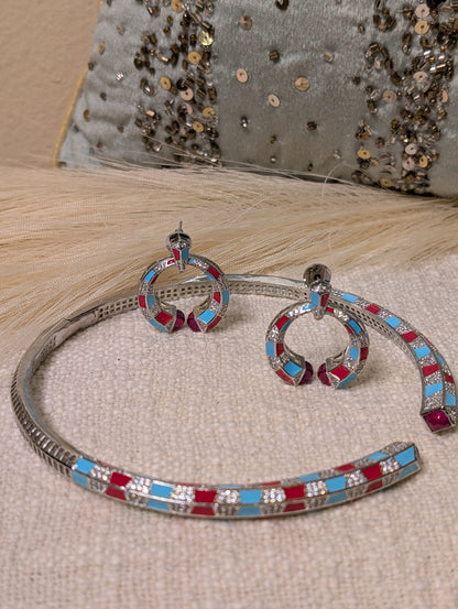 Venetian Mosaic Necklace Set