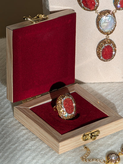 Regalia Opulent Enamel Jewelry Set