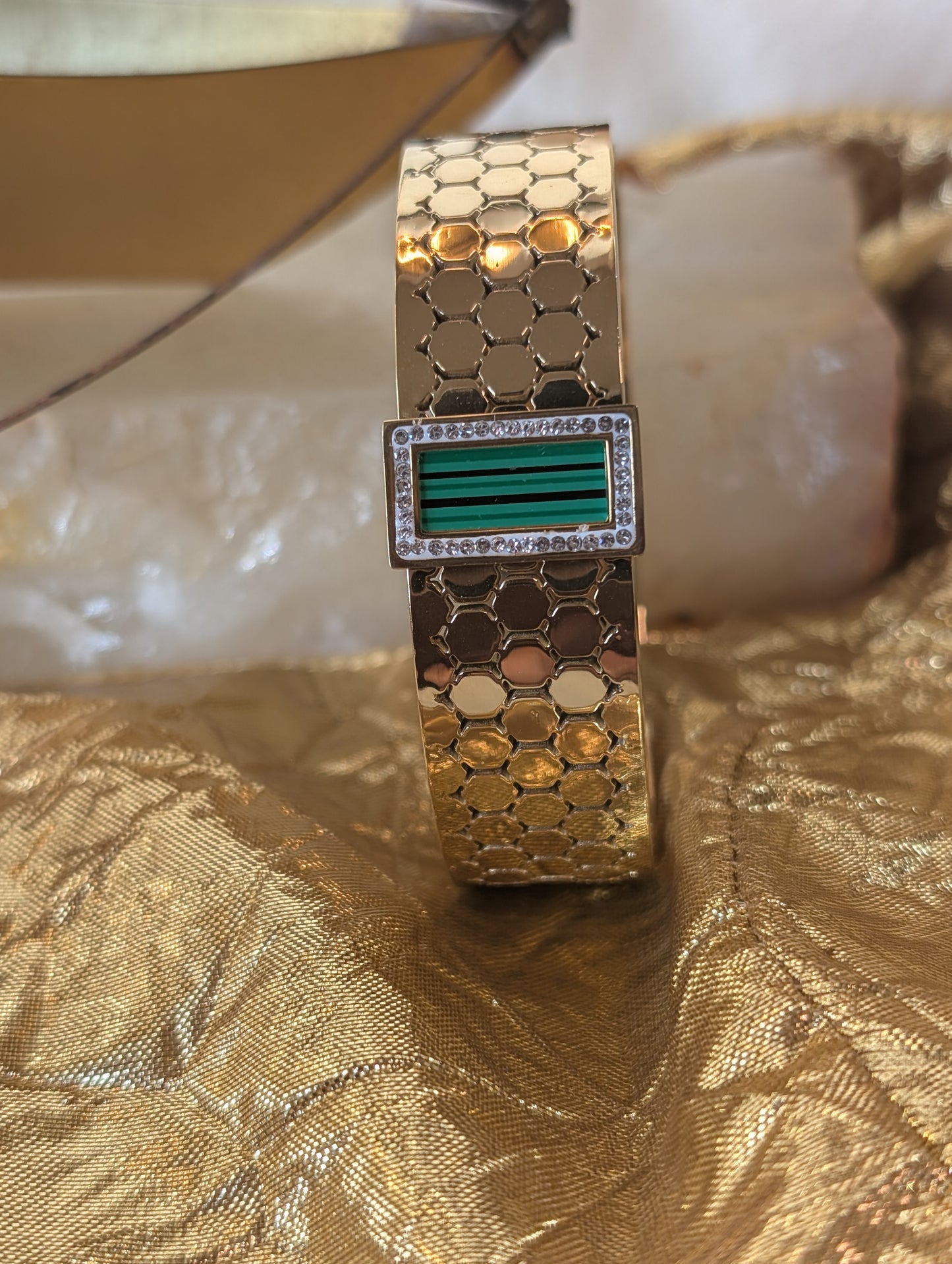 Elara Ivy Mosaic Cuff