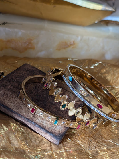 Astrid’s Imperial Gem Bangle Set