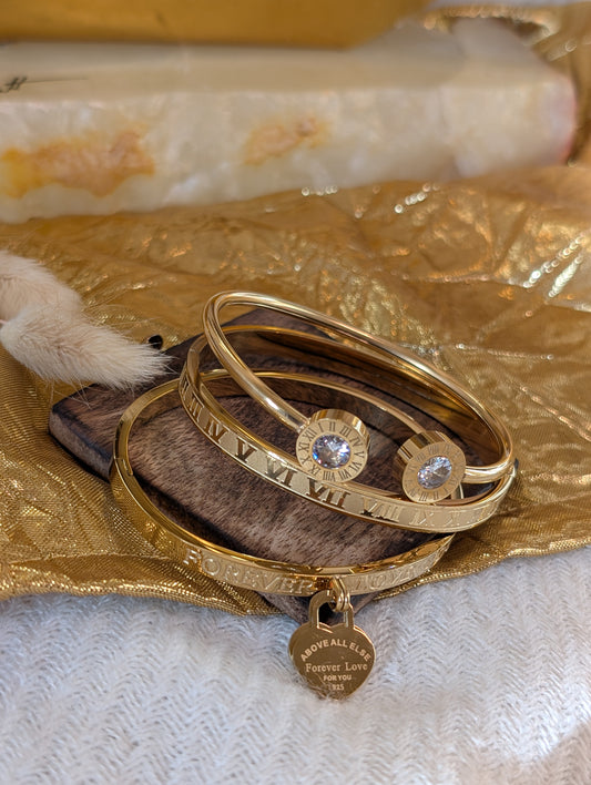 Eternal Grace Bangle Set