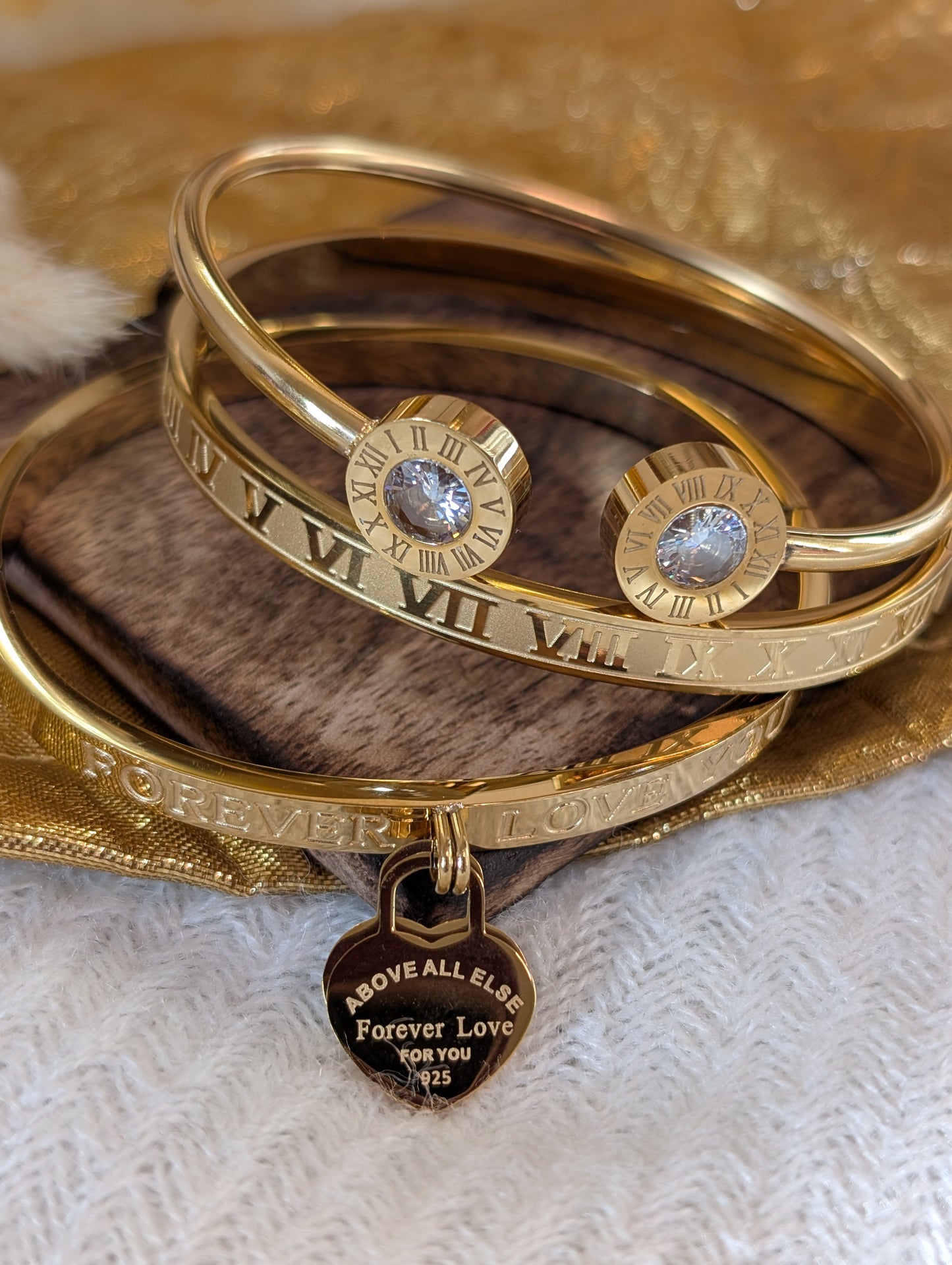 Eternal Grace Bangle Set