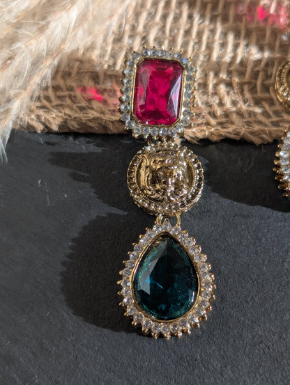 Monarch Jewel Drop Earrings