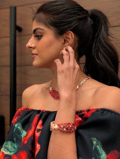 Crimson Majesty Set (With Bracelet)