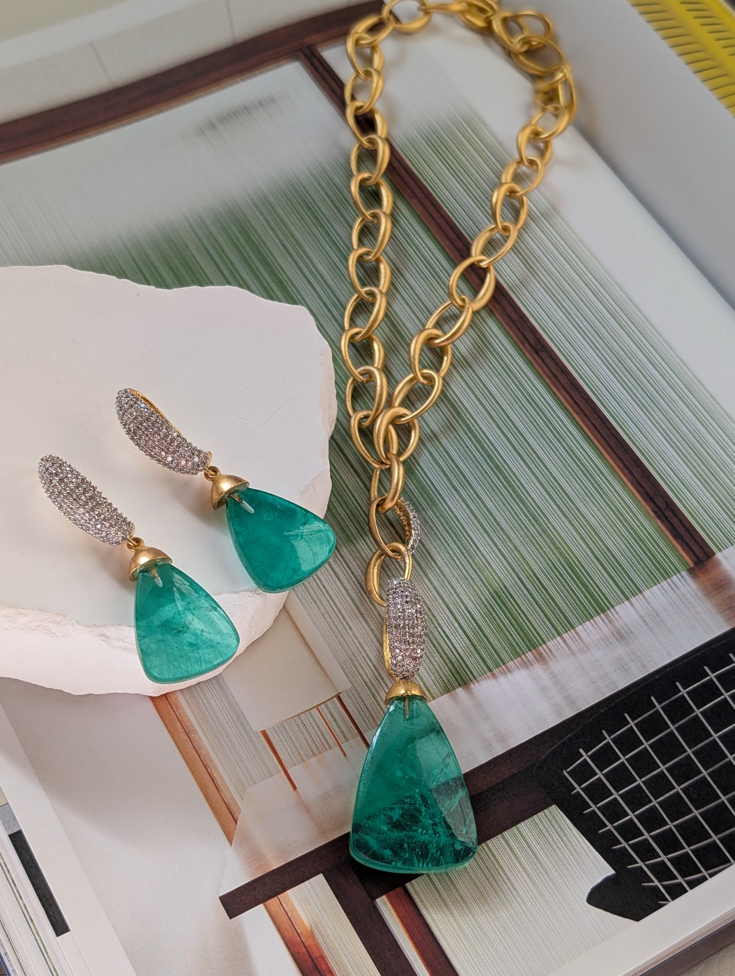 Valeria Chain Necklace Set