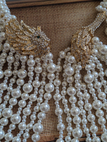 Regal Cascade Pearl Choker