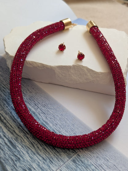 Scarlet Aura Necklace