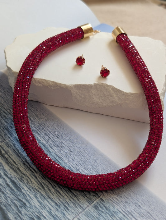 Scarlet Aura Necklace