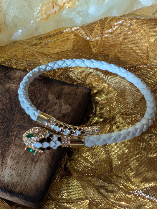 Serpent's Whisper Bangle