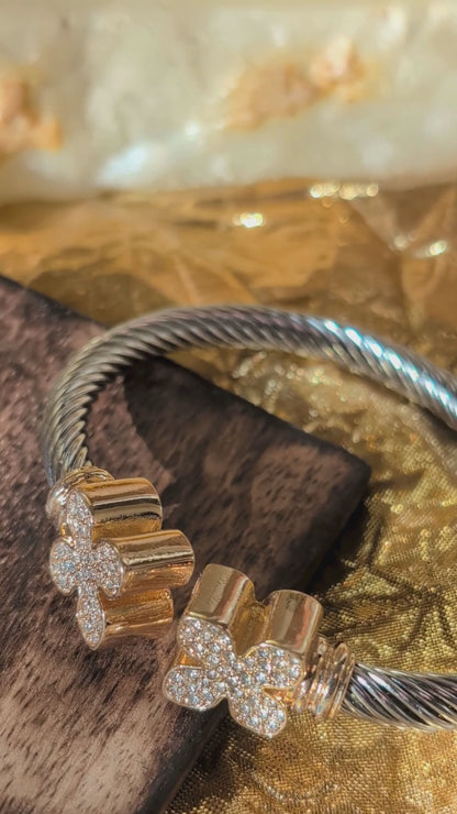 Elysian Clover Whisper Cuff
