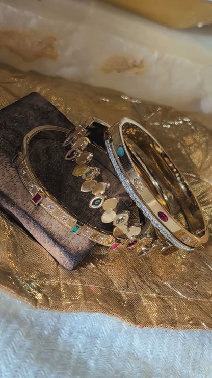 Astrid’s Imperial Gem Bangle Set