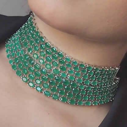 Bailey Verdant Double Choker Necklace