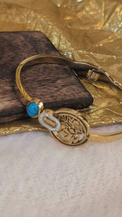 Turquoise Harmony Bangle