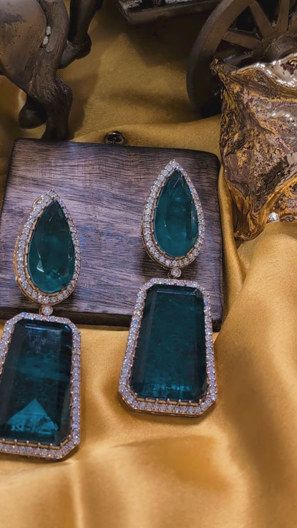 Maze Radiance Drop Earrings